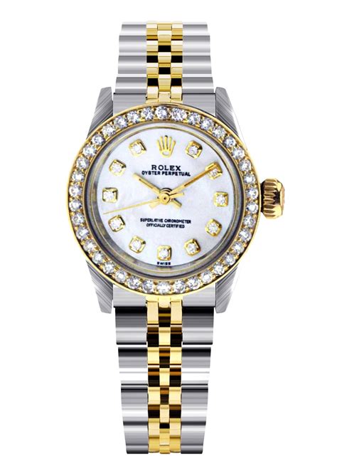 rolex two toned women's watch|rolex datejust two tone price.